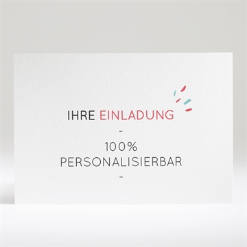 Hochzeitseinladung blanco - 21x14,5cm (n14003)