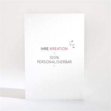 Geburtskarte blanco - 9,5x13,8cm (n21170) - Vue 2