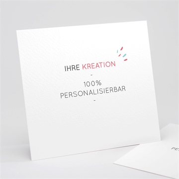 Geburtskarte blanco - 15x14cm (n31121)