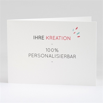 Geburtskarte blanco - 14,5x10,5cm (n42111)