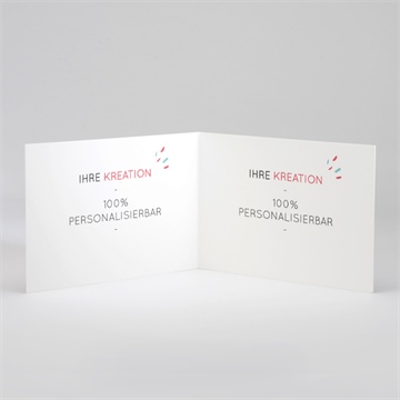 Geburtskarte blanco - 14,5x10,5cm (n42111) - Vue 2