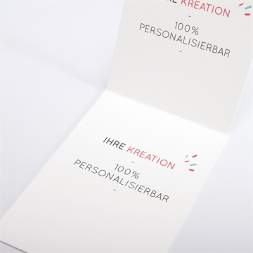 Geburtskarte blanco - 15x10cm (n50122) - Vue 2