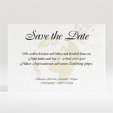 Save the Date Karte ref. N120179