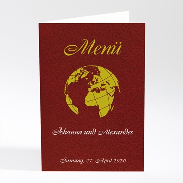 Menükarte Hochzeit ref. N401141