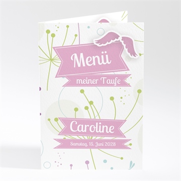 Menükarte Taufe ref. N401238