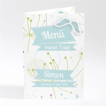 Menükarte Taufe ref. N401239