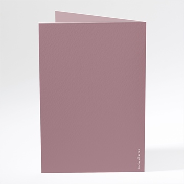 Menükarte Taufe rosa patchwork - Vue 3