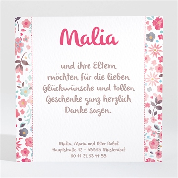 Dankeskarte Geburt ref. N300233