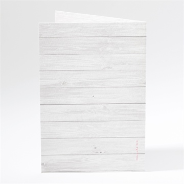 Menükarte Taufe rosa schleife - Vue 3