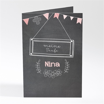 Menükarte Taufe ref. N401427