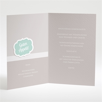 Menükarte Taufe mein tag - Vue 2