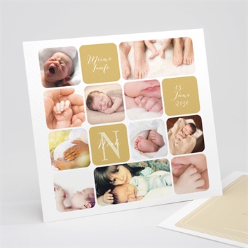 Einladung Taufe patchwork zur taufe