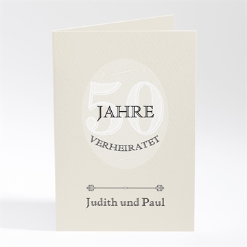 Menükarten Hochzeitsjubiläum ref. N401481