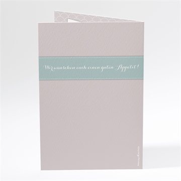 Menükarte Taufe taufbogen - Vue 3