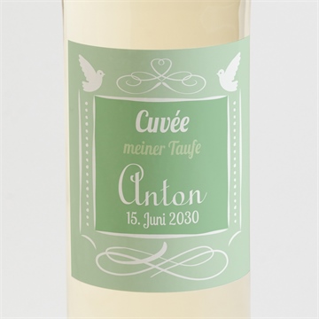 Flaschenetikett Taufe ref. N300574