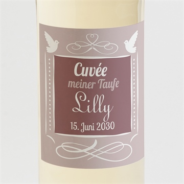 Flaschenetikett Taufe ref. N300575