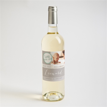 Flaschenetikett Taufe mein tag - vue 2