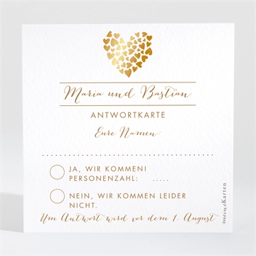 Antwortkarte Hochzeit ref. N300634