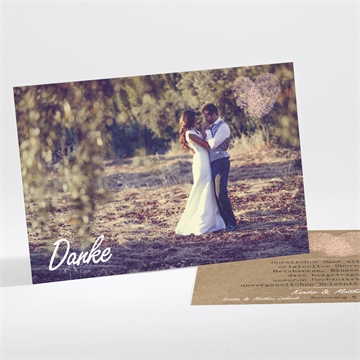 Dankeskarte Hochzeit ref. N11168