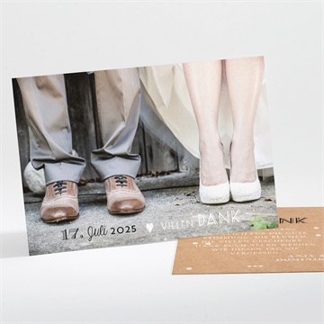Dankeskarte Hochzeit ref. N11170
