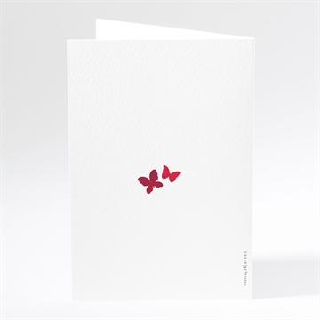 Menükarte Hochzeit schmetterling - vue 3