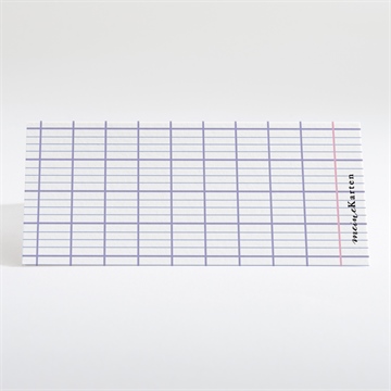 Tischkarte Hochzeit schreibschrift - Sicht 2