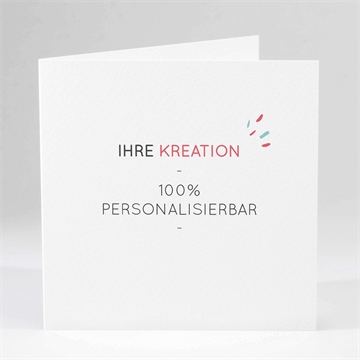 Geburtskarte blanco - 13,5x13,5cm (n45134)