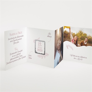 Hochzeitseinladung fotostory - rubbel - Vue 2