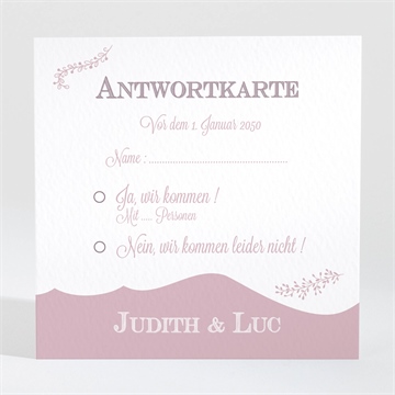 Antwortkarte Hochzeit ref. N300847