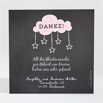 Dankeskarte Geburt ref. N3001076