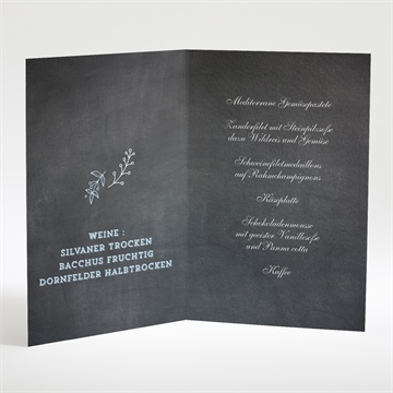 Menükarte Taufe stolz - Vue 3