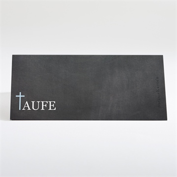 Tischkarte Taufe stolz - Vue 2