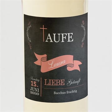 Flaschenetikett Taufe ref. N3001090