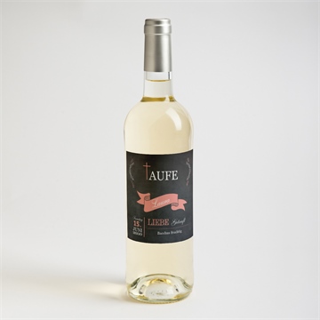 Flaschenetikett Taufe stolz! - Vue 2