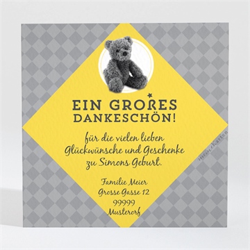 Dankeskarte Geburt ref. N3001143