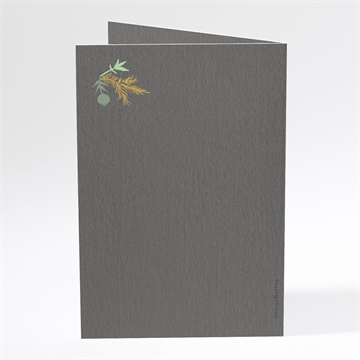 Menükarte Taufe goldener vogel junge - Vue 3