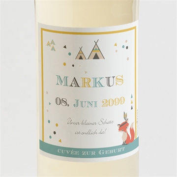 Flaschenetikett Geburt ref. N3001198