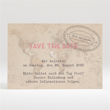 Save the Date Karte ref. N120318
