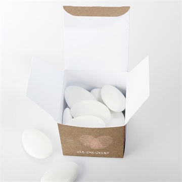 Geschenkbox Hochzeit herzabdruck - vue 4