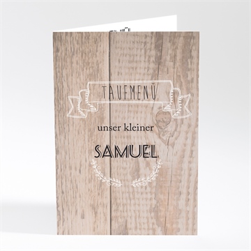 Menükarte Taufe ref. N401724