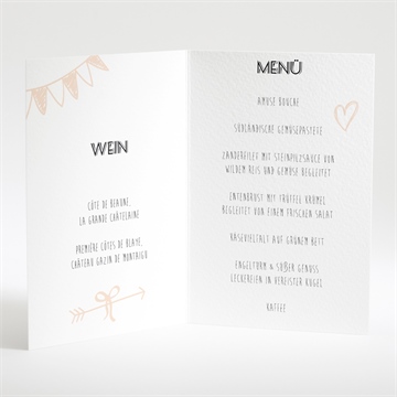 Menükarte Taufe wachsender baum - Vue 2