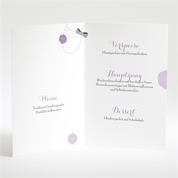 Menükarte Taufe mein taufkleidchen - Vue 2