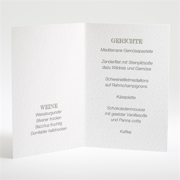 Menükarte Taufe klebestreifen blau - Vue 2