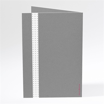 Menükarte Taufe schaukelpferd rot - Vue 3