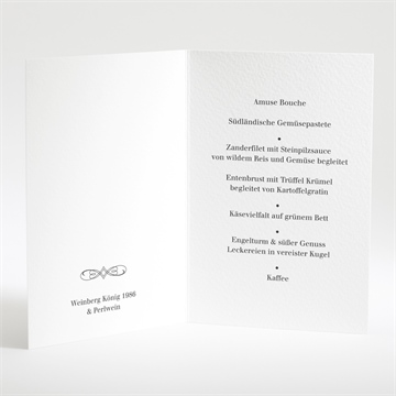 Menükarte Hochzeit la­ter­nen­licht - Vue 2