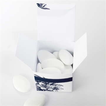 Geschenkbox Hochzeit gravur marineblau - vue 4