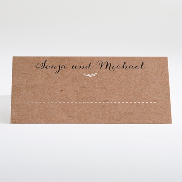 Tischkarte Hochzeit rund um die spitze - vue 2