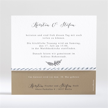 Hochzeitseinladung verknüpft - Vue 2