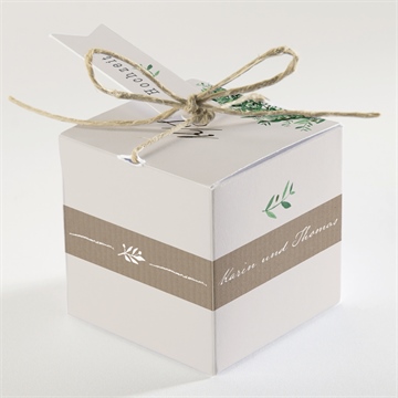 Geschenkbox Hochzeit frühlingskranz - Sicht 2