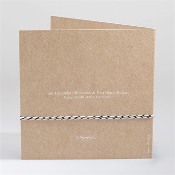 Hochzeitseinladung unsere story - Sicht 3